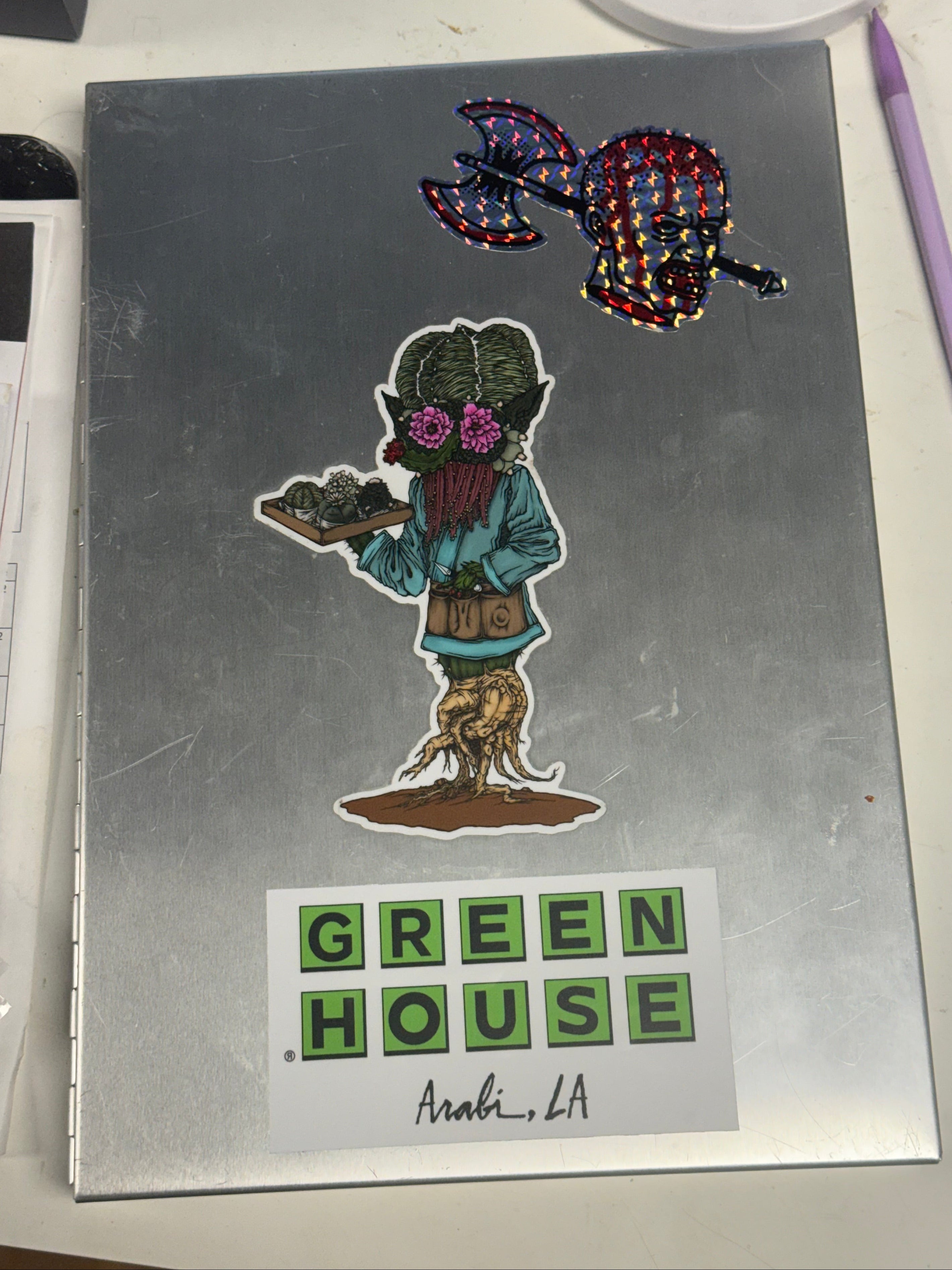 GREEN HOUSE ARABI Official Sticker   (add-on only)