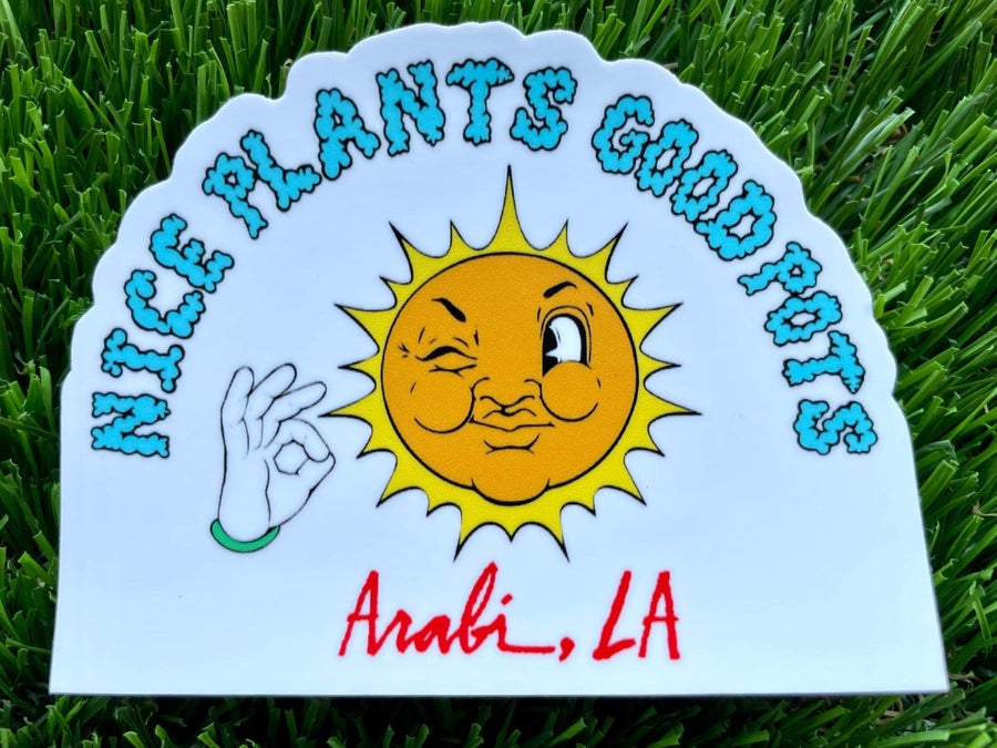 Nice Plants Good Pots sticker - Nice Plants Good Pots