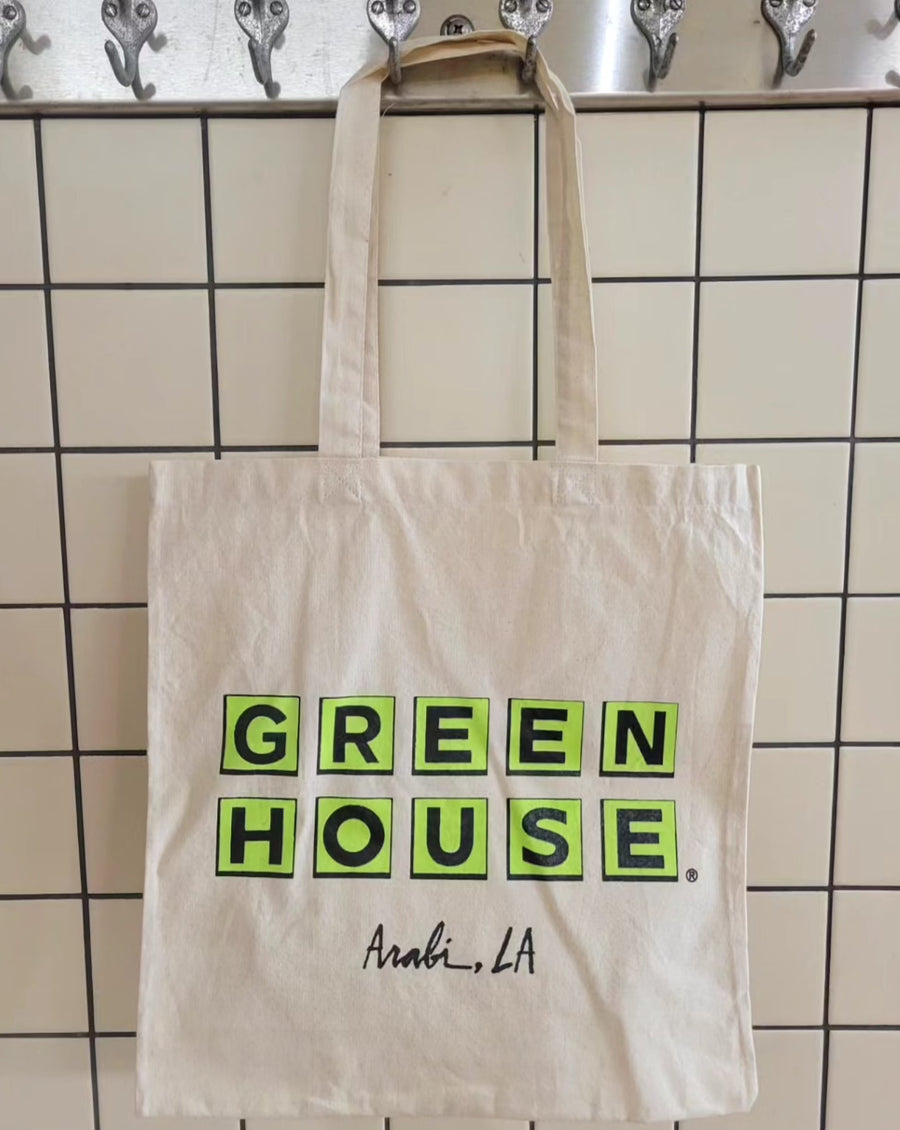 Green House Tote Bag - Nice Plants Good Pots